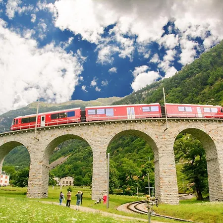 Bernina - 150 Metres To Bernina Express